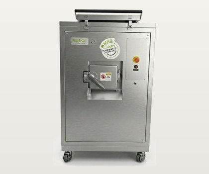 the LIGHT range composter, a stainless cabinet on castors