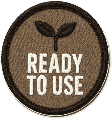 Sticker: ready to use
