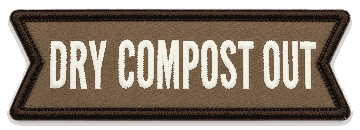 Dry compost out